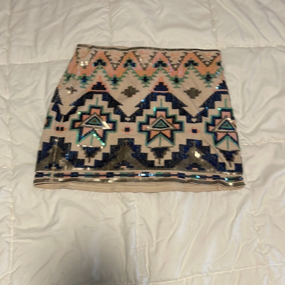 Sequin skirt